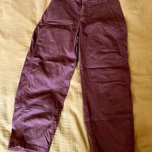 Everlane Utility Barrel Pant - Women's Size 4, Rosewood